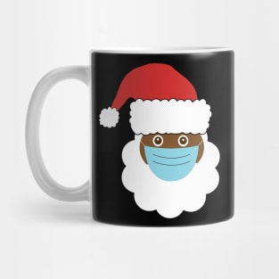 Black Santa With Mask Mug